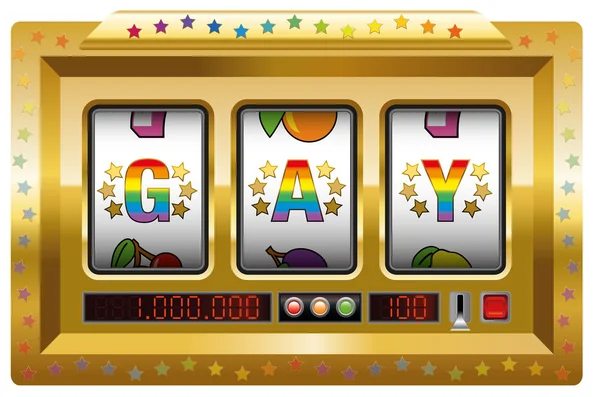 Gay automat — Stockový vektor