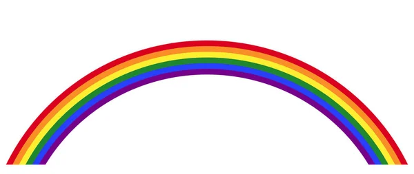 Meleg büszkeség rainbow mozgalom LMBT — Stock Vector