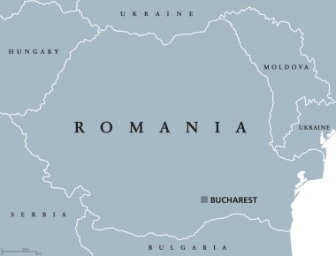 Romanya siyasi Haritası