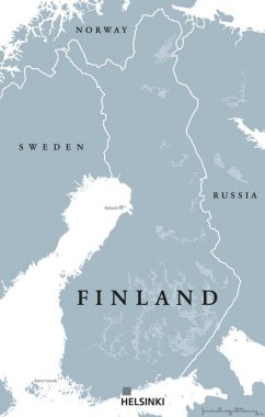 Finlandiya siyasi Haritası