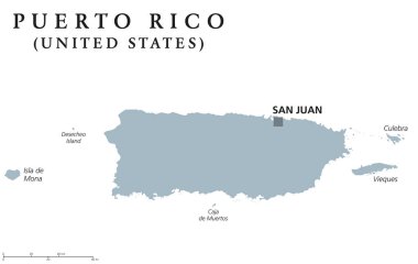 Porto Riko siyasi harita