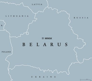 belarus siyasi haritası