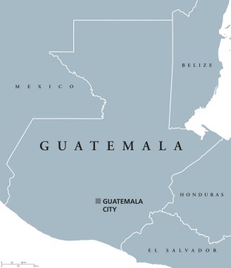 guatemala politik haritası