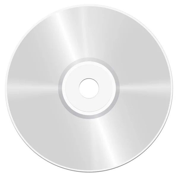 Ilustrace kompaktní disk CD — Stockový vektor