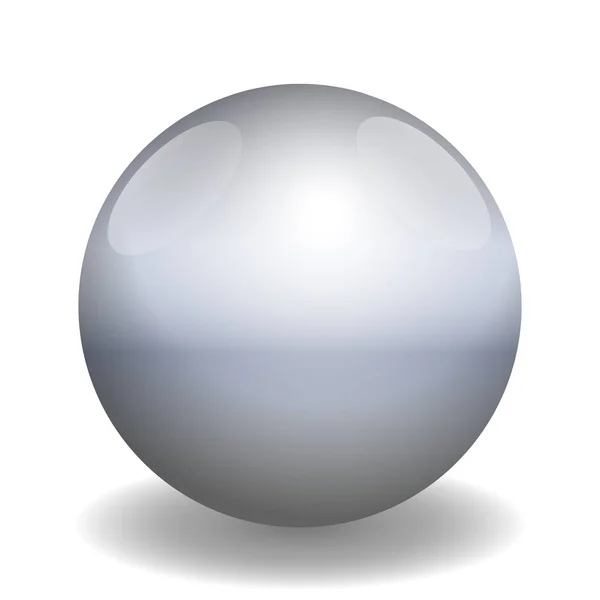 Залізо м'яч металеві — стоковий вектор