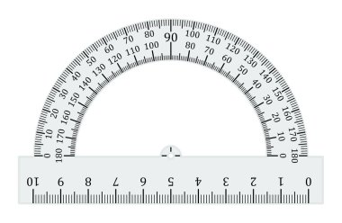 Yarım daire iletki derece