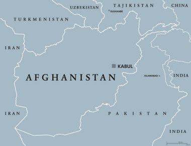 Afganistan Politik Haritası