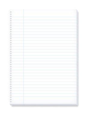 Kağıt defter Spiral ciltleme kaplı