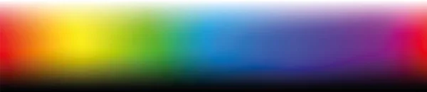 Color Bar horisontell Format — Stock vektor