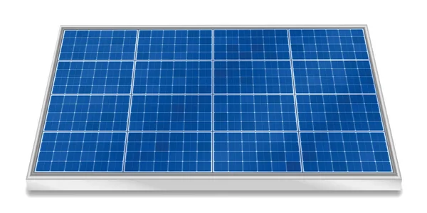 Placa Solar Coletor Horizontal —  Vetores de Stock