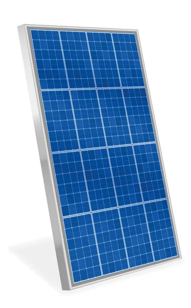 Solar Plate Collector — Stock Vector