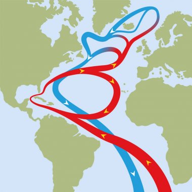 Gulf Stream Atlantik Okyanusu