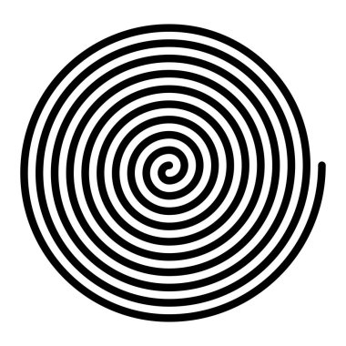 Büyük doğrusal spiral, ayrıca Arşimet veya aritmetik spiral olarak da bilinir.