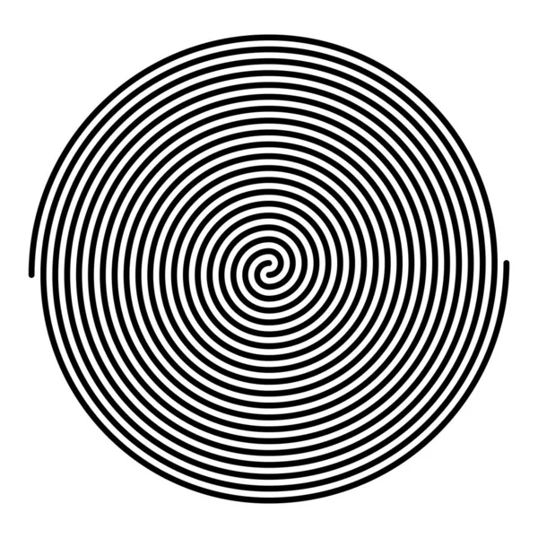 Two intertwined large linear spirals — 스톡 벡터