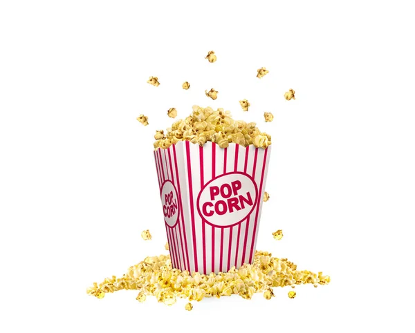 Popcorn Jest Odmianą Ziarna Kukurydzy Które Rozszerza Się Nadmucha Się — Zdjęcie stockowe