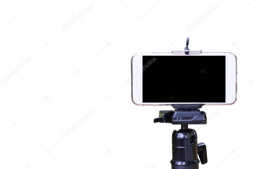 Place the phone on a tripod