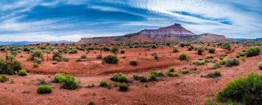 Panoramic Landscape Near Zion National Park, Utah. clipart