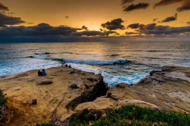 California Pasifik Okyanusu kıyı şeridi