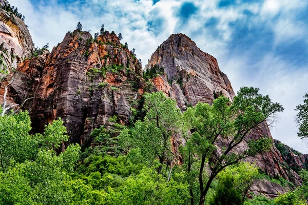 Zion Ulusal Parkı, Utah. — Stok fotoğraf