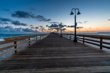 Günbatımı Imperial Beach, CA.