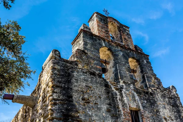 The Historic Spanish Mission Espada, Texas — Stock Photo, Image