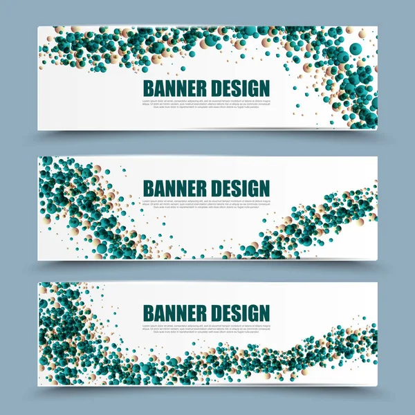 Design de folhetos, definir banners —  Vetores de Stock