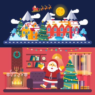 Düz Noel Köyü manzara