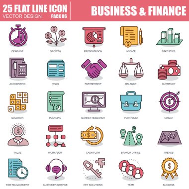 iş ve finans simgeleri