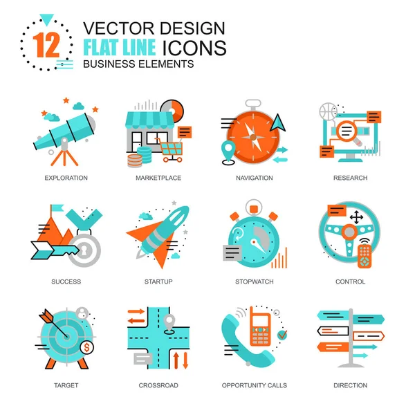 Web design icons set — Stock Vector