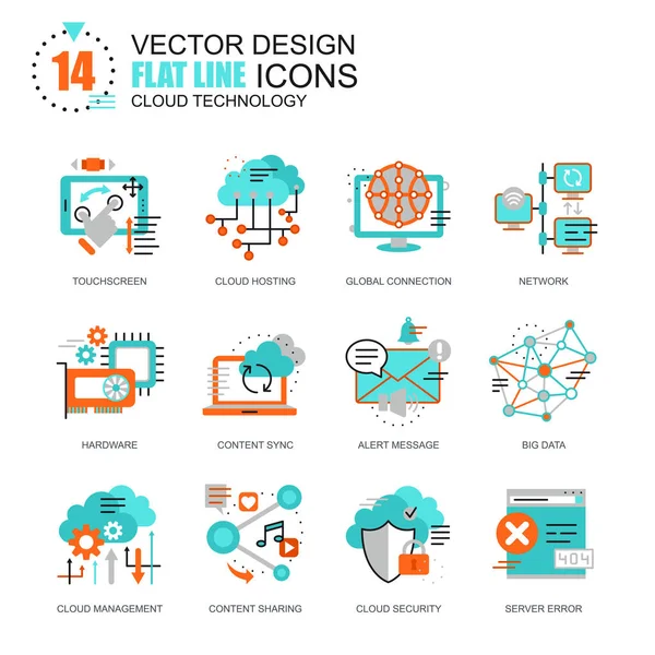 Web design icons set — Stock Vector