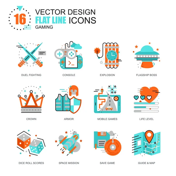 Conjunto de iconos de diseño web — Vector de stock