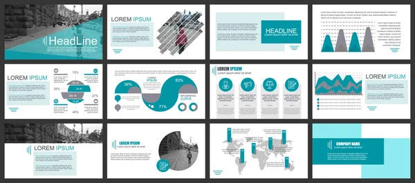 Şablonlar iş sunu slaytları