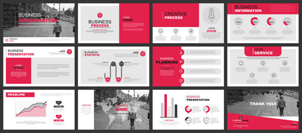 Business presentation slides templates