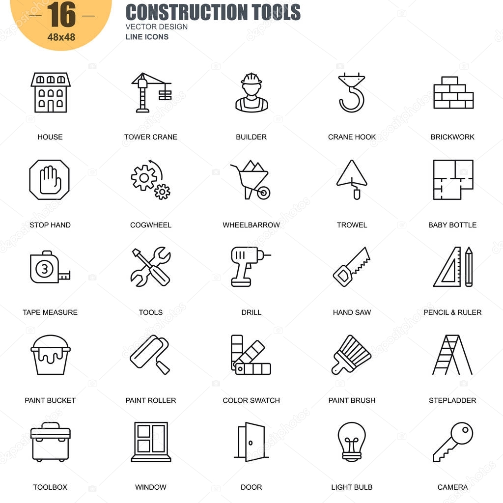 Simple Set of Construction Tools