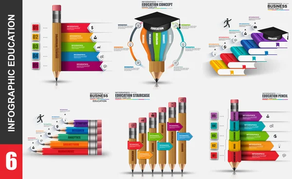 Elementos geométricos infográficos — Archivo Imágenes Vectoriales