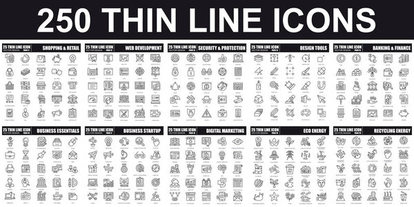 Простой набор векторных плоских значков. Содержит такие иконки, как Шоппинг, Ритейл, Веб-разработка, Банкинг, Финансы, Оклады, Маркетинг, Эко Энергия, Безопасность, Защита и многое другое
 