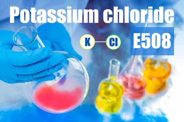 The chemical compound is potassium chloride. Potassium salt of hydrochloric acid. Natural minerals silvinite and carnallite. Additive to table salt.