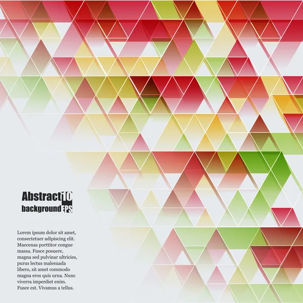 Abstracte achtergrond met geometrisch patroon. Eps10 Vector illustratie — Stockvector