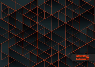 Geometrik desenli soyut bir arkaplan. Eps10 Vektör illüstrasyonu