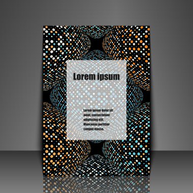 Arka plan şablonu ilan vardı. Eps10 vektör çizim