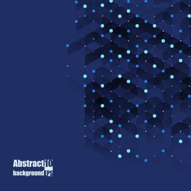 Geometrik desenli soyut bir arkaplan. Eps10 Vektör illüstrasyonu