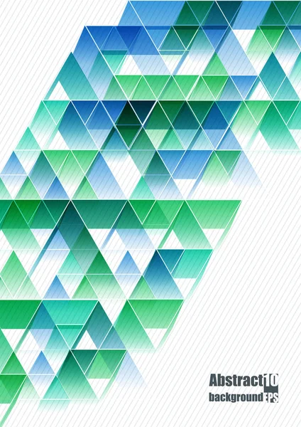 Abstrakter Hintergrund mit geometrischem Muster. Eps10 Vektorillustration. — Stockvektor