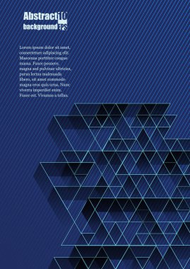 Geometrik desenli soyut bir arkaplan. Eps10 Vektör illüstrasyonu.