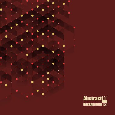 Geometrik desenli soyut bir arkaplan. Eps10 Vektör illüstrasyonu