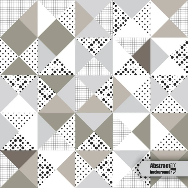 Fond abstrait avec motif géométrique. Eps10 Illustration vectorielle — Image vectorielle