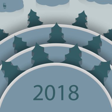 Yeni yıl arka plan geometrik desenli. Noel kartı. Kış arka plan. Eps10 vektör çizim