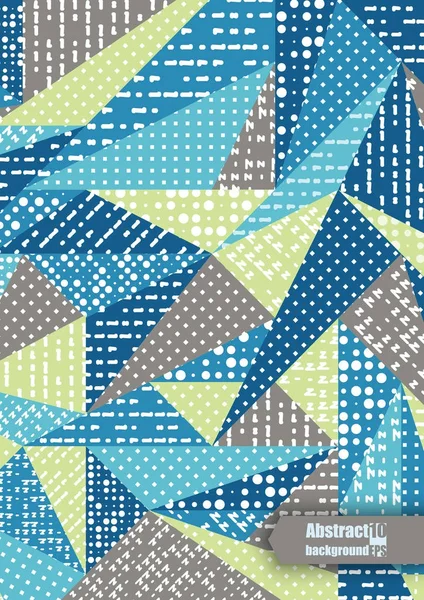 Abstraktní pozadí s geometrickým vzorem. Eps10 Vector illustration — Stockový vektor