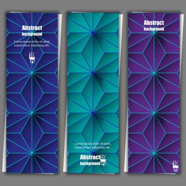 Grafik çizimi. Geometrik desenli soyut bir arkaplan. Banner şablonu. Eps10 Vektör illüstrasyonu