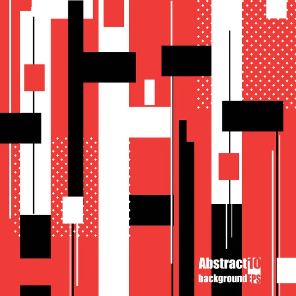 Abstrakter Hintergrund mit geometrischem Muster. Eps10 Vektorillustration Stockillustration