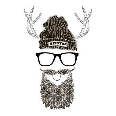 hipster portre aksesuarları, yapılan